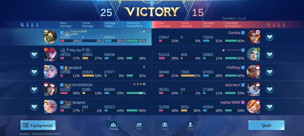 Sample advanced stats screenshot with values redacted